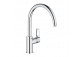 Dřezová baterie Grohe BauLoop, stojící, výška 332mm, otočné výtokové rameno, chrom