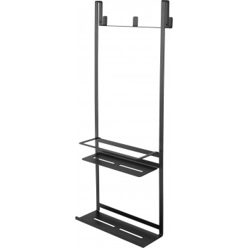 Polička závěsná na kabinę sprchovým Deante Mokko, 76x30cm, nero