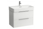 Skříňka pod umyvadlo Lufen Base, 735x390mm, dvě szuflady, dla umywalki 810285, souprava organizerów, bílý matný