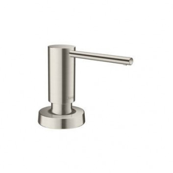 Dávkovač na tekuté mýdlo Hansgrohe A71, Kapacita 500 ml, montáž na stůl - chrom