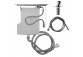System odprowadzania sluchátka prysznicowej na okraj vany Gessi Rilievo, warm bronze brushed PVD