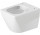 Závěsné wc wc Duravit Viu Compact, 48x37cm, Rimless, bez rantu, připevnění Durafix, HygieneGlaze - bílá