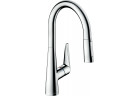 Dřezová baterie Hansgrohe Talis M51, páková, výška 400mm, výsuvná sprcha, 2jet, sBox, chrom