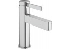 Umyvadlová baterie Hansgrohe Finoris, stojící, páková, 100 s umyvadlovou výpustí Push-Open, chrom