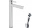 Umyvadlová baterie Hansgrohe Finoris, stojící, výška 182mm, z główką Bidette a hadicí 160cm, chrom