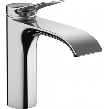 Umyvadlová baterie Hansgrohe Vivenis, stojící, páková, výška 175mm, CoolStart, s umyvadlovou výpustí, chrom