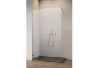 Sprchový kout Radaway Essenza Pro Gold Walk-in 120, sklo čiré, profil zlatá