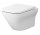 Set B332 Závěsné WC Cersanit Larga Square se sedátkem Slim Wrap, 52x36cm, CleanOn, bílý