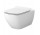 Set B245, Závěsné WC WC Cersanit Virgo, 56x36cm, CleanOn, se sedátkem slim wolnoopadającą, bílý