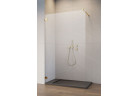 Dveře sprchové walk-in Radaway Essenza Pro 8 Gold, 50x200cm, sklo čiré, profil zlatá
