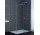 Pevná boční stěna do dveře suwanych Walk-In Huppe Xtensa Pure 4-úhel, 800x2000mm, sklo čiré Anti-Plaque, stříbrný lesklý profil