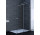 Dveře sprchové walk-in Huppe Xtensa pure, posuvné, 868-900mm, stabilizator skośny, připevnění pravé, Anti-Plaque, stříbrný lesklý profil