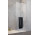 Sprchový kout walk-in Radaway Modo New II s věšákem, 135x200cm, sklo čiré, profil chrom