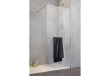 Dveře sprchové walk-in Radaway Essenza Pro White, 160x200cm, sklo čiré, bílý profil