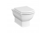 Sedátko WC Vitra Valarte, slim, pomalu sklápěcí, szybkie wypinanie, bílý