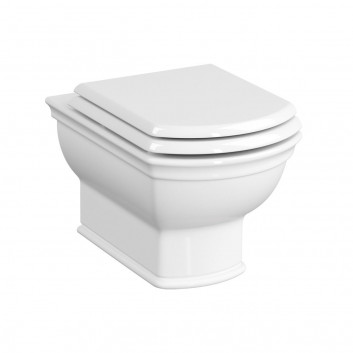 Sedátko WC Vitra Valarte, slim, pomalu sklápěcí, szybkie wypinanie, bílý