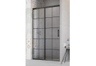 Dveře sprchové do niky Radaway Idea Black DWJ Factory, levé, 160cm, posuvné, sklo čiré, profil černá