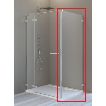 Pevná boční stěna Radaway Arta KDJ II 80x200cm sklo čiré- sanitbuy.pl