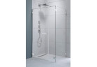 Přední plocha koutu prysznicowej Radaway Arta KDS I, levý, 90x200cm, sklo čiré, profil Chrome+