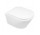 Závěsné wc wc Oltens Jog 52x36 cm, PureRim s povrchem SmartClean se sedadlem s pozvolným sklápěním Slim - bílá