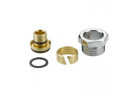 Złączki zaciskowe Danfoss do rur z plastu sztucznego 1/2' x 16x2mm pex - chrom