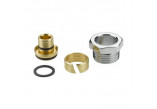 Złączki zaciskowe Danfoss do rur z plastu sztucznego 1/2' x 16x2mm pex - chrom