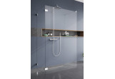 Pevná boční stěna W5 80 Radaway Euphoria Walk-In VI, przejrzysta, 786-796x2000mm, profil chrom