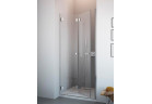 Dveře sprchové do niky Radaway Carena DWB 80, levé, 793-805mm, sklo čiré, profil chrom