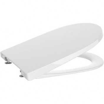 Mísa WC podvěsná, Roca Gap Square Rimless Compacto 48×34 cm, MaxiClean, bílá