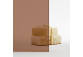 Čtvrtkruhový sprchový kout Radaway Premium A 1700, 90x90cm, rozsuwana, sklo fabric, profil chrom