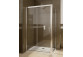 Pevná boční stěna S 100 do kabin prysznicowych Radaway Evo DW, 1000x2000mm, sklo čiré, profil chrom