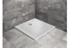 Akrylátátová sprchová vanička Radaway Doros C čtvercová 100x100 cm, stone white