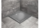 Akrylátátová sprchová vanička Radaway Doros C čtvercová 80x80 cm, stone antracytowy