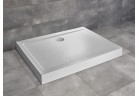 Sprchová vanička pravoúhlý Radaway Doros D Compact, 90x80cm, akrylátový, stone bílý