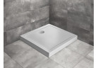 Akrylátátová sprchová vanička Radaway Doros C Compact čtvercová 80x80 cm, stone bílý