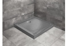 Akrylátátová sprchová vanička Radaway Doros C Compact čtvercová 80x80 cm, stone antracytowy