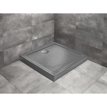 Akrylátátová sprchová vanička Radaway Doros C čtvercová 80x80 cm- sanitbuy.pl