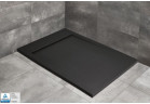 Sprchová vanička pravoúhlý Radaway Teos F, 210x100cm, konglomerát mramorový, černá