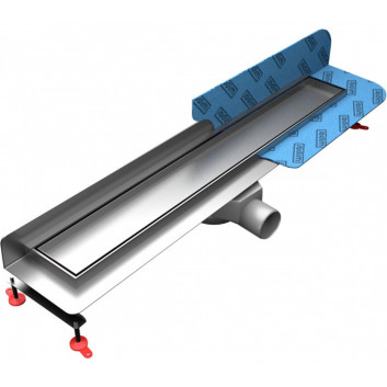 Lineární odtok, pełny souprava, Wiper New Premium, 500mm, vzor Ponente, povrchová úprava poler