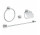 Grohe Essentials Souprava akcesoriów łazienkowych 4 w 1 chrom