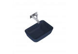 Umyvadlo na postavení na desku Elita Reni, 46x33cm, bez přepadu, navy blue matt