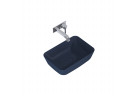Umyvadlo na postavení na desku Elita Reni, 46x33cm, bez přepadu, navy blue matt