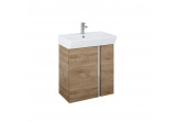 Set závěsná skříňka s umyvadlem Elita Skye, 60cm, 2 dvířka, dub canela