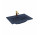Umyvadlo nábytkové Elita Skappa 60, 61x46cm, z přepadem, otvor na baterii, navy blue matnáný
