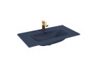 Umyvadlo nábytkové Elita Skappa 80, 81.5 x 46.6 cm, z přepadem, otvor na baterii, navy blue matnáný