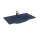 Umyvadlo nábytkové Elita Skappa 80, 81.5 x 46.6 cm, z přepadem, otvor na baterii, navy blue matnáný