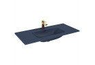 Umyvadlo nábytkové Elita Skappa 100, 101.5 x 46.6 cm, z přepadem, otvor na baterii, navy blue matnáný