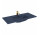 Umyvadlo nábytkové Elita Skappa 100, 101.5 x 46.6 cm, z přepadem, otvor na baterii, navy blue matnáný