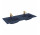 Dvojitá umyvadlo nábytkové Elita Skappa 120 Duo, 121x46cm, přepad, otwory na baterie, navy blue matnáný