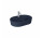 Umyvadlo na postavení na desku Elita Babette, 62x41cm, bez přepadu, otvor na baterii, navy blue matnáný